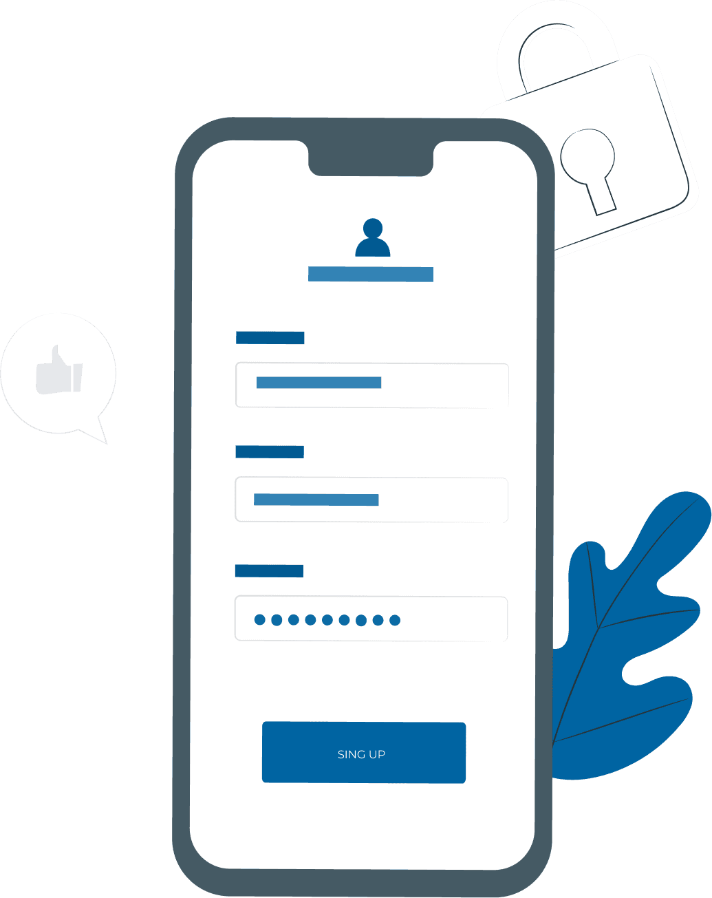 login illustration